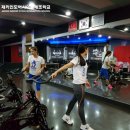 재키스피닝(JIGS) JACKIE INDOORCYCLE GYMNASTIC SCHOOL 부경캠퍼스 샤키라선수^^ 화이팅! 이미지