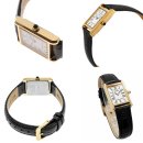 가죽버닝 시계 만들기 | 세이코 SEIKO SWR054 클래식 금장 세르띠에 탱크 후기 여성가죽시계 여자손목시계 추천