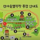 안양산마을캠핑장 데크, 파쇄석 후기(feat.송충이) 명당