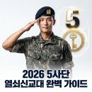 드럼(3군수지원여단_여단) | 5사단 신병교육대 완벽 가이드! (주소 위치부터 5주 훈련 일정, 수료식 외출 및 자대배치 후기)
