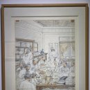 사람人 | [서울 안국역 삼청동 무료 전시회 추천] 한벽원미술관 <묵향人사람> 장우성 인물화와 미디어아트 관람 후기