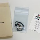 녹녹 (Nowk Nowk) : 샤이닝 하트 인 블랙 네클리스 (Shining heart in black necklace