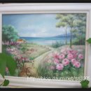 아크릴페인팅 쉐비로즈 이미지