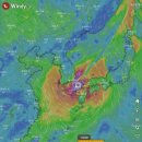 11호 태풍 힌남노 예측경로..... 이미지