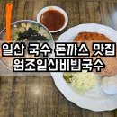 일산 국수 돈까스 맛집 원조일산비빔국수 일산점 아이랑 주말 아침 오픈런