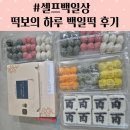셀프백일상, 떡보의 하루 백일떡 주문 후기