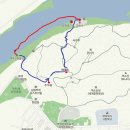 부소산성 낙화암 갈림길 이미지