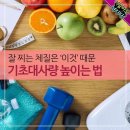◇기초대사량 높이는 법 이미지