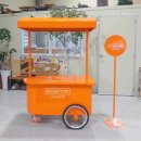 서로하 | 브롬톤폴딩 팝업매대&사인보드 세트 제작 Pop-up display stand