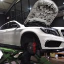 [미사 카젠모터스] GLA45 AMG (X156) 4MATIC 엔진 체크등에 의한 점검 후 엔진 45AMG용 써모스탯 교환, 냉각수 교환 주입 (벤츠 순정품)​ !! 이미지