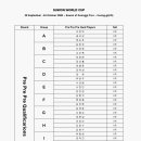 2008 수원 세계3쿠션 당구월드컵 전체 대진표 및 시간계획표 이미지