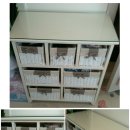화이트도장침대,화이트도장서랍장(상판유리),화이트도장옷장,대우일렉미니냉장고,미니그린&amp;화이트전자렌지,라탄서랍장(상판유리),LED벽등 이미지