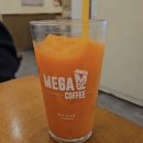 메가엠지씨커피평택용죽점 | 메가커피봄신메뉴 망고구아바캐럿 주스 진짜 맛있네요