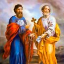 성 베드로와 성 바오로 사도 대축일(6. 29) 이미지