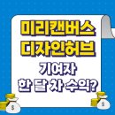 미리캔버스 디자인허브 기여자 한 달 차 수익은?