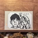 경주 황리단길 놀거리 1분 도토리캐리커쳐 경주1호점 가격 후기