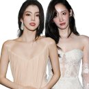 이환실루엣 | 프로젝트Y 한소희 전종서, 레드카펫 드레스 자태 비교