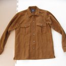 드레익스 / Made In England Rust Basket Weave Wool-Linen Overshirt / M 이미지