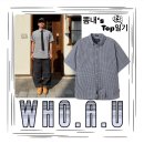 스마일 A U T O | 남자 여름 반팔셔츠 찾고 있어? 빈티지한 후아유 체크셔츠 어때?