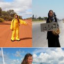 혼자 4년 세계 여행한 여성 이미지