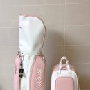 가죽 미니 보스턴백 만들기 | 타이틀리스트 우먼스 신상 어반 휠 골프 캐디백 보스턴백 후기