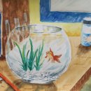 아크릴화&어반스케치 이미지