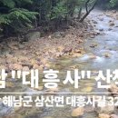 🌷 해남 "대흥사" 산책길걷기 🌷 걷고싶은길 계곡숲길 이미지