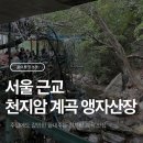 바위산장옆 | | 서울 근교 여름 계곡 추천｜천진암계곡 숨은 명소 👙 🩵 앵자산장 백숙 맛집 후기!