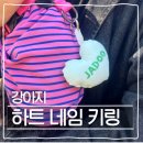 씨오앤비 | 강아지 인식표 추천 오앤비 하트 네임 이름표 키링