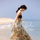 올 여름 해변 패션 베스트 스타일링. beach one-pice &amp; sandal 이미지