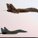 이란공군 F14와 MIG 29 이미지