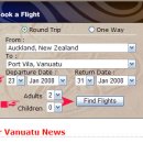 바누아투행 비행기 티켓 사는 방법 이미지