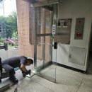 관리동 정면 방화문 재보수 이미지