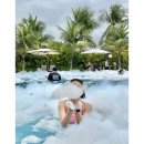 세부 크림슨 리조트 가격 수영장 폼파티 디럭스가든뷰 후기