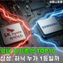 에스케이쉴더스(주) 달성지점 | 국내 시가총액순위 TOP10, 삼성전자 하이닉스 누가 1등인가
