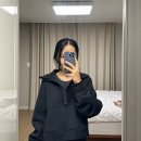 스쿠바 하이라이즈 크롭 조거 블랙 4, 스쿠바 오버사이즈드 퍼넬넥 하프집 블랙 X/S🖤 마실룩 만족후기