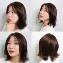 에이지몰 | 핑크에이지 자연스러운 완수제통가발 중단발 여자헤어스타일 추천해요 플리츠펌 씨엘