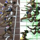 0.001초 차이의 승부(2007 세계 육상선수권대회 여자 100m 결승) 이미지