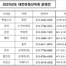 2023년도 대전유정산악회 운영진 안내 이미지