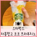 스타벅스 _자몽 망고 코코 프라푸치노,헤이즐넛 오트 에스프레소 두개 다 먹어본후기