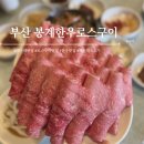부산 해운대맛집 봉계한우로스구이 솔직후기