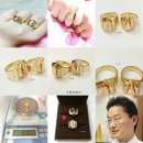 특이한커플링,18k커플반지,미녀와야수커플링 예쁜 착용샷 후기가 올라왔어요^^