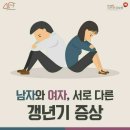 2024.10.2.(수) 남자, 여자 갱년기 증상 이미지