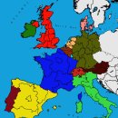 유럽의 지역 구분 NUTS 이미지