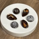 봉봉PC | 초콜릿만들기| 모카 가나슈 봉봉 &amp; 견과류 초콜릿...쉽게 모양내는법! 방산시장 아이러브초코 구매후기