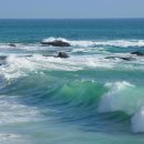 밀려오는 파도소리에 이미지