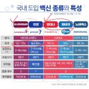 변이 바이러스와 백신 효과 이미지