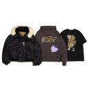 강남-084 | 하트 포켓 티셔츠 블랙 - 압구정 스토어 한정 (HM30CS084BK3) 리뷰 : 표범 그래픽이 매력적인 포켓 티셔츠!