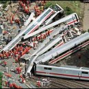 대형 철도 사고 유형 및 상대적인 안전한 자리(?) 이미지