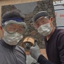 돌담이우다 펜션 | 제주 펜션 욕실 &amp; 자쿠지 철평석 부정형 시공 후기